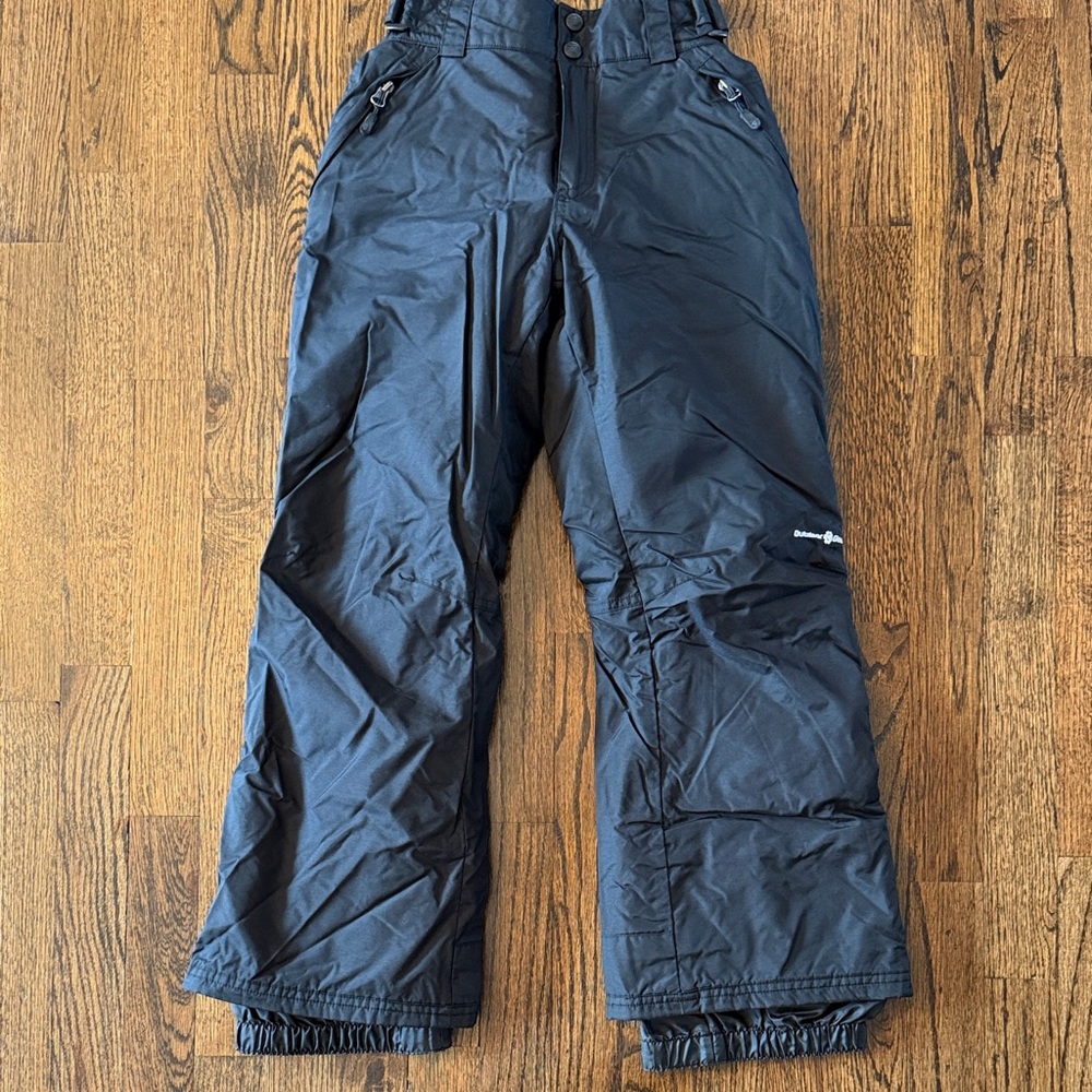 Children's Black Snow Pants
